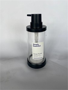 Simply Essential Black & Clear Soap Pump