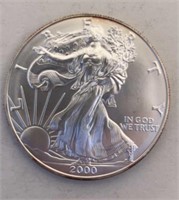 2000 American Silver Eagle