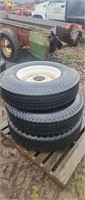 3 10-00 -20 truck tires on 8 bolt rims