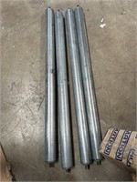(PACK OF 4) Galvanized Steel Replacement Conveyor