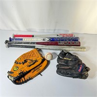 Youth Baseball Bats Adult Softball Glove