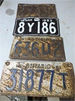 1951, 53 & 54 Plates
