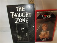 VHS THE TWILIGHT ZONE 4 MOVIES - LOVE AT FIRST