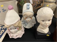 (3) Cybis Porcelain Figurines