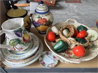 Italian Ceramic Serving Pieces & More