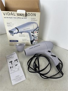 Vidal Sassoon hair dryer