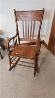 Antique rocking chair.