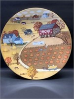 10"d 1978 Royal Doulton Pumpkin Patch C.A. Brown