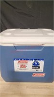 1 Coleman wheeled cooler, all components funtion,