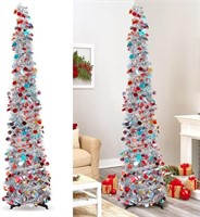 New, LHMTQVK Christmas Tree, 5Ft Artificial