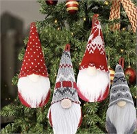CHRISTMAS 4 GNOME ORNAMENT HOLIDAY GIFT PACK