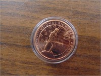One Oz Pure Copper U.S Constitution Coin
