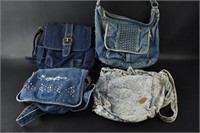 Vintage Denim Purses Handbags