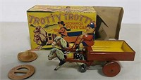 Trotty Mechanical pony cart w/ accessories
