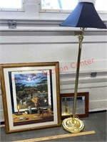 Safari Picture, Mirror, & Floor Lamp