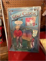 Vintage Golf Clock. Unopened From 1996.