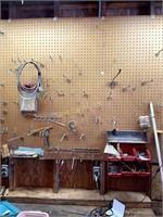 All Of The Hooks Hanging On The Wall.