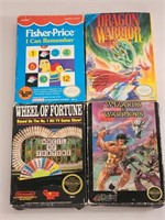 Vintage Nintendo NES games, Dragon Warrior