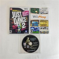 Wii/PS2 game bundle (3)