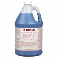 Lot of 4 Q-Rinse Sanitizer, Disinfectant, 1 Gal.