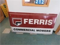 FERRIS COMMERICAL MOWERS LIGHTED UP SIGN IN SERT