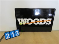 WOODS EQUIPMENT DEALER SIGN