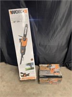 Electric Pole Saw & Chain Sharpener