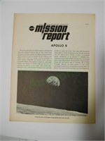 Original 1969 NASA Mission Report for Apollo 8!