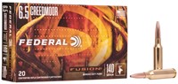 Federal F65CRDFS1 Fusion Hunting 6.5 Creedmoor 140