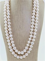 Long Pearl Necklace