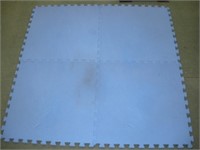 Foam Rubber Floor Mats (4) 2ft x 2ft sections