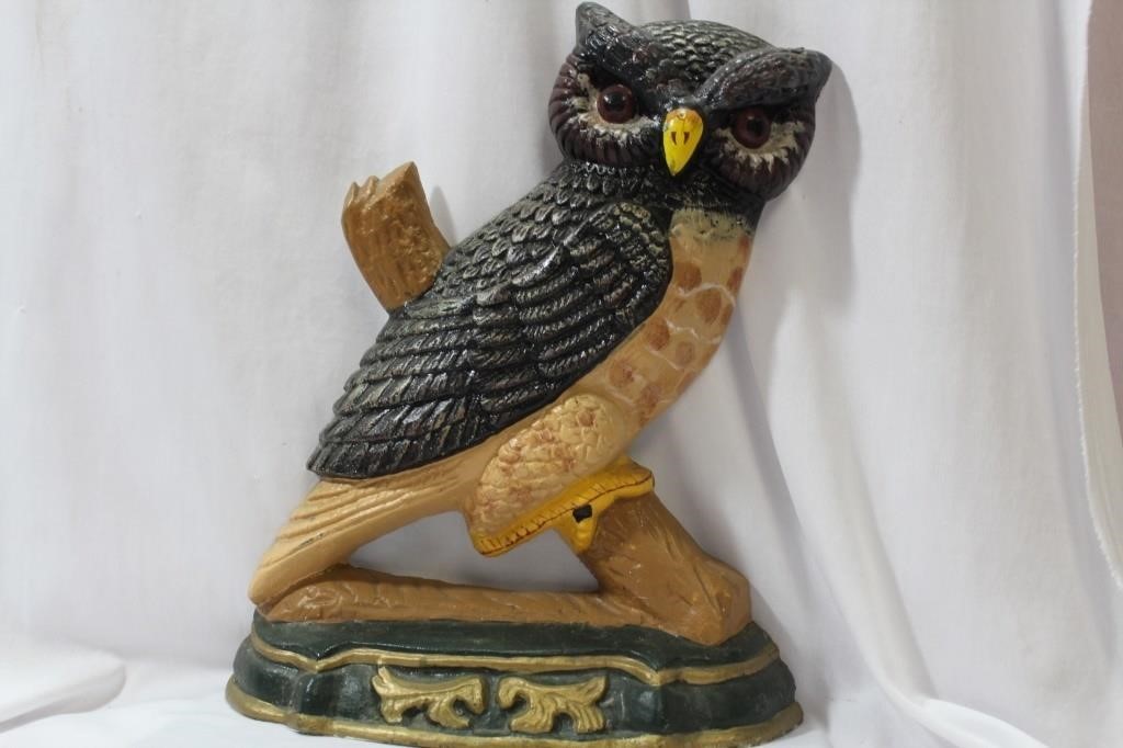 A Cast Iron Owl