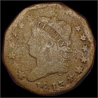 1813 Coronet Head Large Cent NICELY CIRCULATED