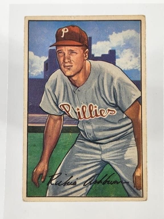 1952 BOWMAN #53 RICHIE ASHBURN