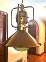 Amazing Hangin Brass Light 19 R - Chain 12 FT