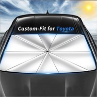 Custom-Fit for Toyota Windshield Sun Shade