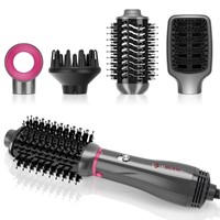 Hair Dryer Brush Set, IG INGLAM 4 in 1 Hot Air...