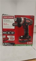 Craftsman 19.2v 1/2" heavy duty drill/ driver kit