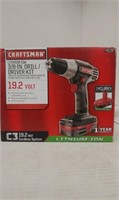 Craftsman 19.2v 3/8" drill/ driver kit