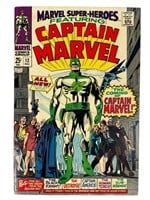Marvel Super Heroes Featuring Captain Marvel No 12