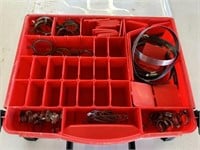 Plano Double Storage Container w/contents