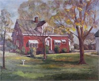 Edna Quear 20x24 O/C Little Red House