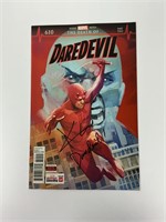 Autograph COA Daredevil #610 Comics