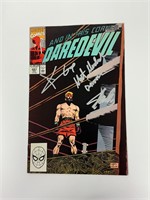 Autograph COA Daredevil #287 Comics