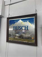 Busch mirrored sign, pictures, kids mirror