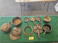 Cast iron pan lot