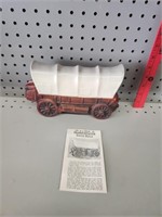 VTG Covered Wagon Decanter by Paul Lux