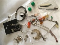 Lot of Estate Jewelry Sterling etc