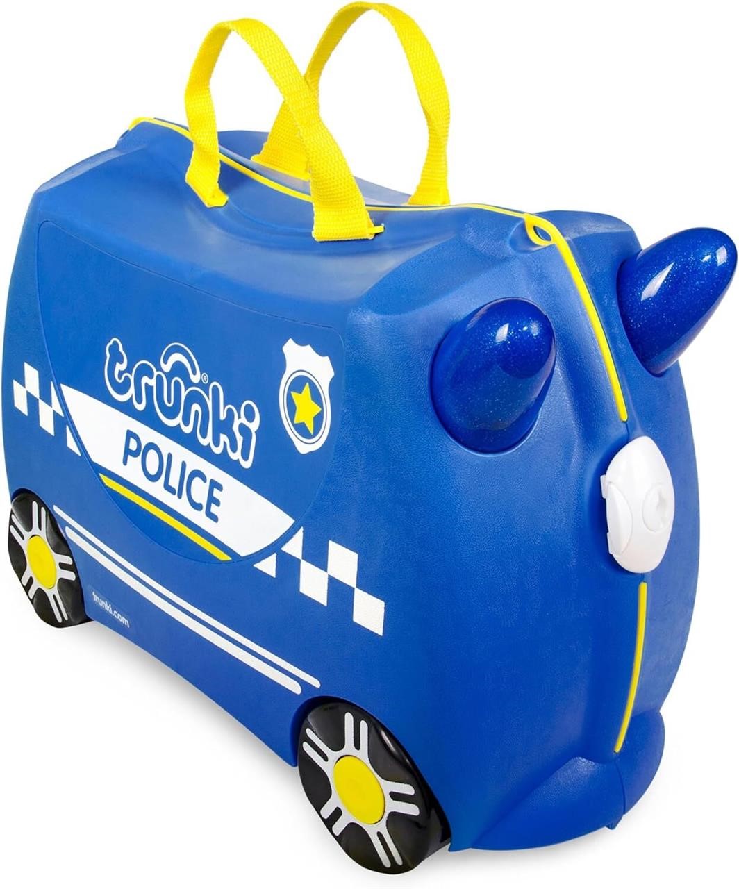 Trunki Ride-On | Percy Police Car (Blue)