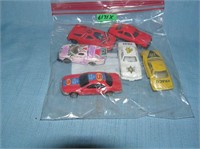 Bag lot of vintage die cast vehicles